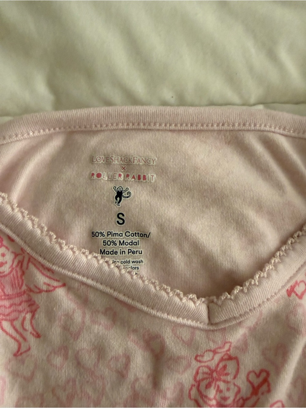 Women’s Pink Printed Cami & Shorts Sleep Set - Picture 3 of 5